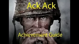 CoD WW2 Ack Ack Achievement Guide