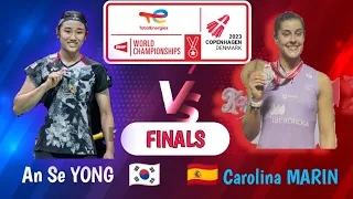 Finals | An Se Young vs Carolina Marin #bwfworldchampionships2023