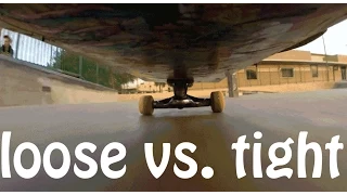 Skateboard trucks | LOOSE vs TIGHT | Garrett Ginner