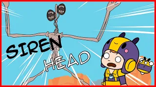 [#3] BRAWL STARS ANIMATION - SIREN HEAD | BEA RUN RUN!