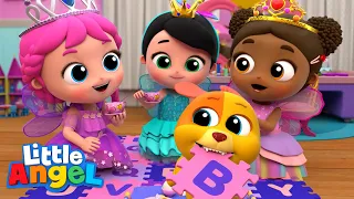 The ABC of Princesses👸 | Little Angel | Nursery Rhymes | Celebrating Diversity