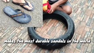 Membuat sandal jepit terawet didunia