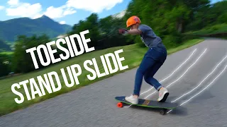 How to Toeside Stand-Up Slide on Your Longboard