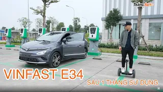 Tròn 1 tháng sử dụng xe điện Vinfast E34, vài chia sẻ với anh em