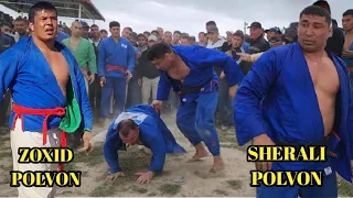 Zoxid polvon Sherali polvon tuqnashuvi Qashqadaryo kitobda katta Kurash