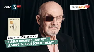 Salman Rushdie “Knife“ | Lesung im Deutschen Theater