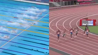 Swimming vs Track (50vs200)
