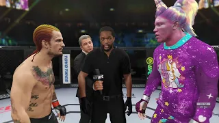 Sean O'Malley vs. Purple Unicorn - EA Sports UFC 4 - Crazy UFC 👊🤪