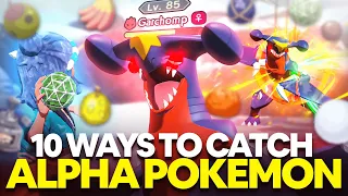 10 Ways To Catch Alpha Pokemon in Pokemon Legends Arceus