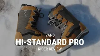 Vans Hi-Standard Pro 2019 Snowboard Boot Review - Tactics.com