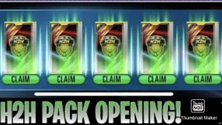 First H2H pack opening | H2H Pack Opening EP.1 | NBA 2K MOBILE