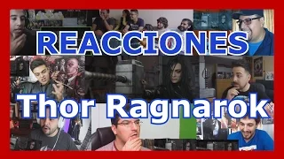 Reactions Mashup: Thor Ragnarok Teaser Trailer | spanish reactors