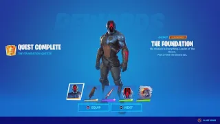 How To Unlock THE FOUNDATION Skin QUICKLY! (How To Do The Foundation Page 1 Challenges)