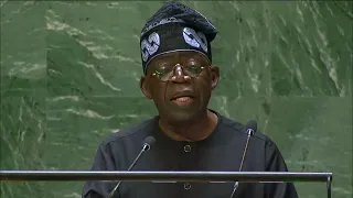 Watch Full Speech of Nigeria President Bola Tinubu at UN General Assembly