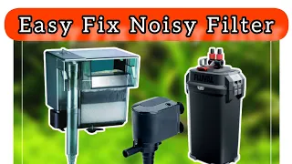 How to Fix Noisy Aquarium Filter