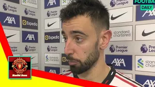 Man United's Bruno Fernandes sends warning to dressing room after Liverpool loss