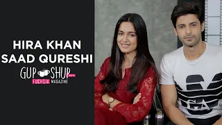 Hira Khan & Saad Qureshi AKA Sara & Zaheen | Woh Pagal Si | Gup Shup with FUCHSIA