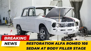 Alfa Romeo 105 Sedan | After Floor Restoration