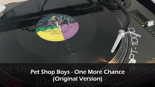 Pet Shop Boys - One More Chance [Original Version] (1984)