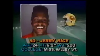 Jerry Rice vs Darrell Green (1986) | WR vs CB Matchup