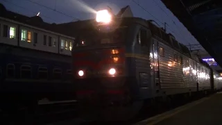 Отправление поезда IC 763 Дарница-Одесса со станции Киев-пасс