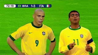 BRAZIL WAS BEING HUMILIATED, UNTIL RONALDO AND ROMÁRIO DID IT!