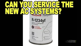 Can You DIY Service R-1234yf AC Systems?