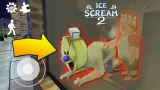 ЧТО БУДЕТ если МОРОЖЕНЩИКА ЗАКРЫТЬ В ТАЙНОМ ЛОГОВЕ в ICE SCREAM 2 обновление