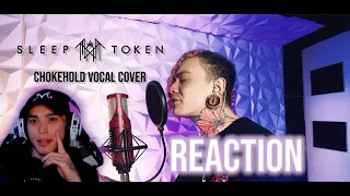 FLOORED! NEEDS A LIVE FEATURE! |Sleep Token - Chokehold Vocal Cover By @TheWillRamos | REACTION!