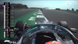 Alex Albon onboard em Silverstone 2020