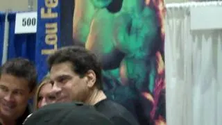 Lou Ferrigno AKA "The Incredible Hulk" @ 2010 Los Angeles Fit Expo