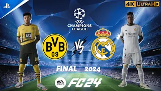 FC 24 - Dortmund vs. Real Madrid | Champions League Final 2024 | PS5 [4K 60FPS]