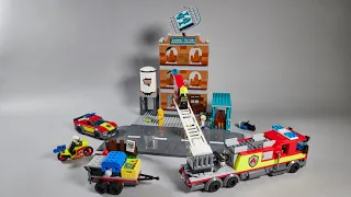 Lego City 60321 Fire Brigade Speed Build