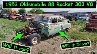 Bought what was left of a 1953 Oldsmobile off marketplace, Will it run and drive?