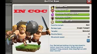 Crazy mass  Battle Ram Attack !! Clash Of Clans New Update 2017