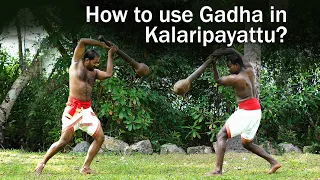 How to use Gadha in Kalaripayattu | Oldest Martial Art-form | Mace Weapon | Kerala Tourism