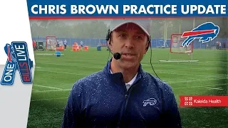 Bills Practice: Allen & Singletary Update | Bills Insider Chris Brown