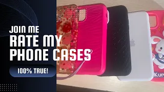 Rate my iPhone 11 cases with me #iphone11case #casetify #casehaul #phonecase #applecase