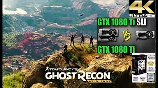 5Min. Gameplay Performance: 4K; MÁX.; AA OFF; Sli 1080ti ON ; i9 7900x; Wildlands