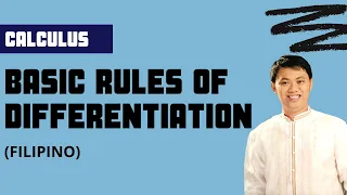 Basic Rules of Differentiation - Basic/Differential Calculus