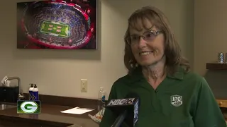 A look inside the suite level at Lambeau