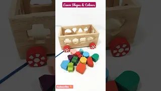 Learn Shapes | Colours for Toddlers | Educational Videos for Kids