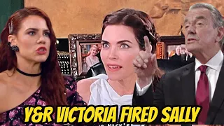 Victoria decides to fire Sally, Adam angrily overthrows Newman  Young And The Restless Spoilers