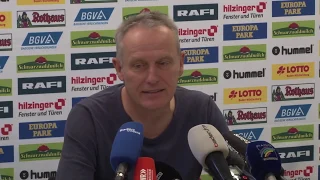 Christian Streich rechnet mit Friederike ab