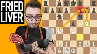 WIN IN 8 MOVES | The Fried Liver Attack