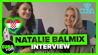 🇭🇷 NATALIE BALMIX - 'DIJAMANTI' (INTERVIEW) // Dora 2024 // Croatia Eurovision 2024