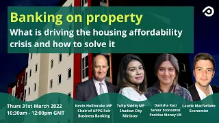 Webinar: What is driving the housing affordability crisis and how to solve it