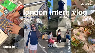 london intern vlog | lectures, shopping, uni accommodation & friends