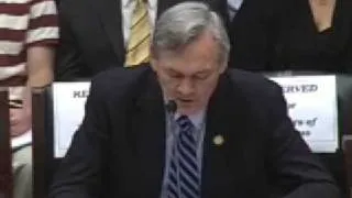 Congressman Moore Testifies Before the House Financial Services Committee - 9/25/08