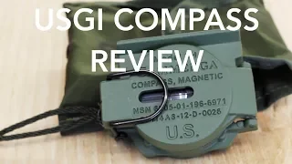 Lensatic Compass Review   USGI Issued Compass (Military compass)